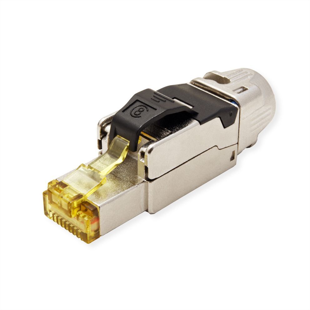 Roline 21.17.3086 RJ-45 Connector, Silver