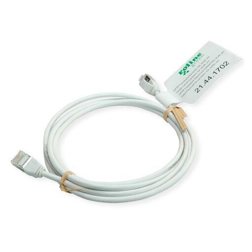 Cable de red Roline Verde Cat6a 0,3 m U/FTP (STP)