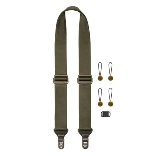 Peak Design Camera Strap - Leash - Black - Adjustable - Anchor Link System