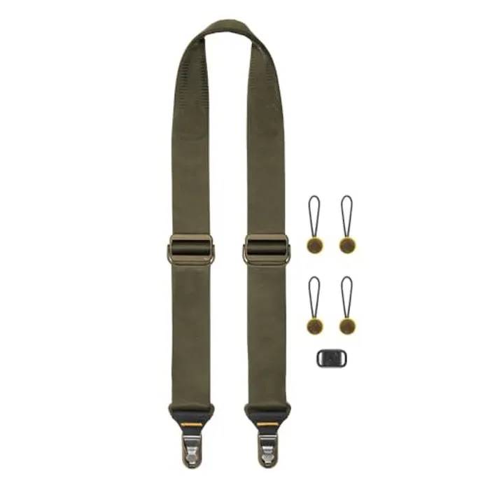 Peak Design Camera Strap - Leash - Black - Adjustable - Anchor Link System