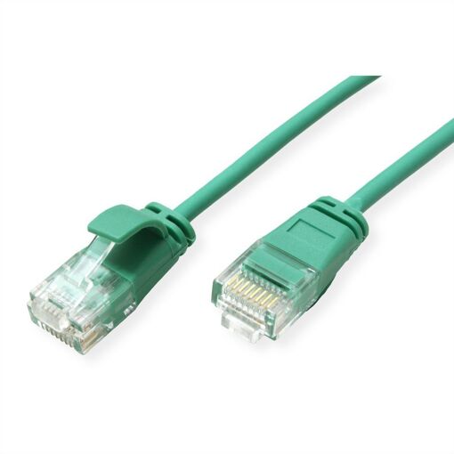 Cable de red Roline Verde Cat6a 3 m U/UTP (UTP)