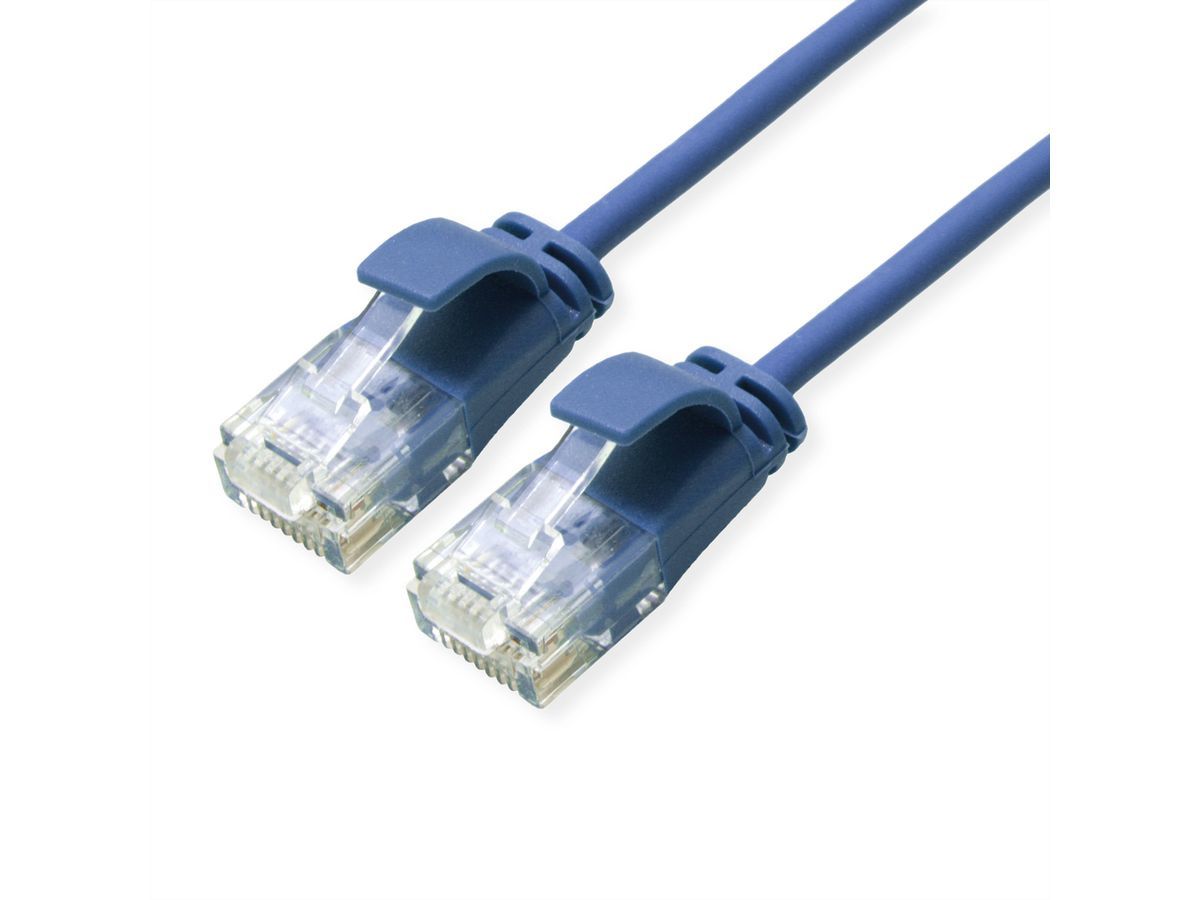 Roline Cat6a Network Cable, Blue, 3m (U/UTP)