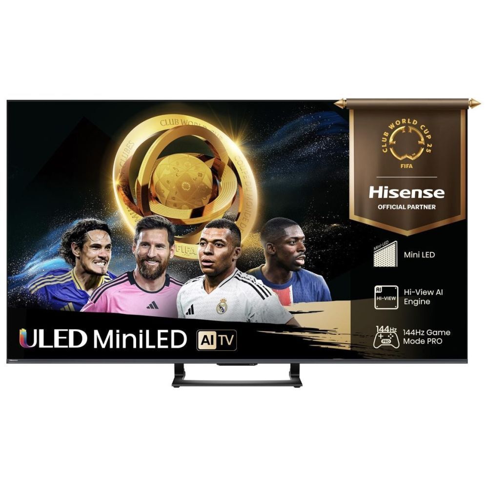 Hisense 75U7Q 4K UHD Mini LED QLED TV - 75" (190 cm) - 144Hz - VRR - 2025