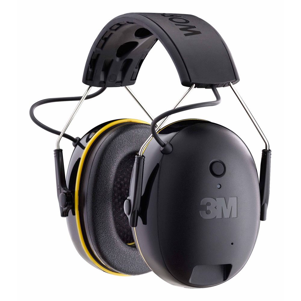 3M Worktunes Bluetooth Headset - Black, SNR 31dB