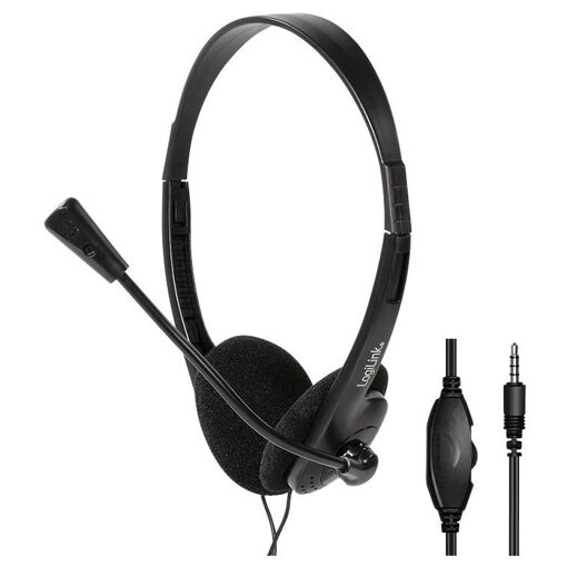 Auricular con cable LogiLink HS0055