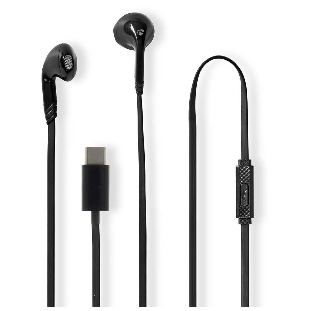 Auriculares con cable Nedis HPWD4024BK