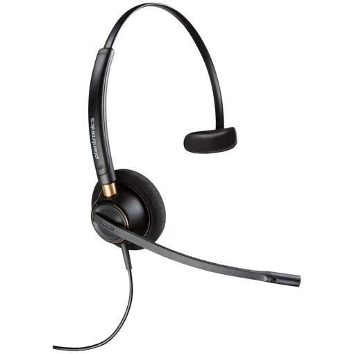 Auricular mono Poly EncorePro 510 con función de desconexión rápida