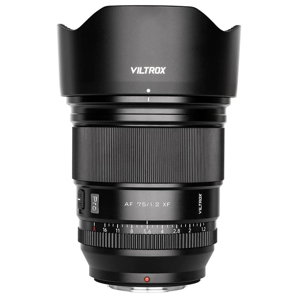 Viltrox AF 75/1.2 XF Lens and Camera Filter for MILC