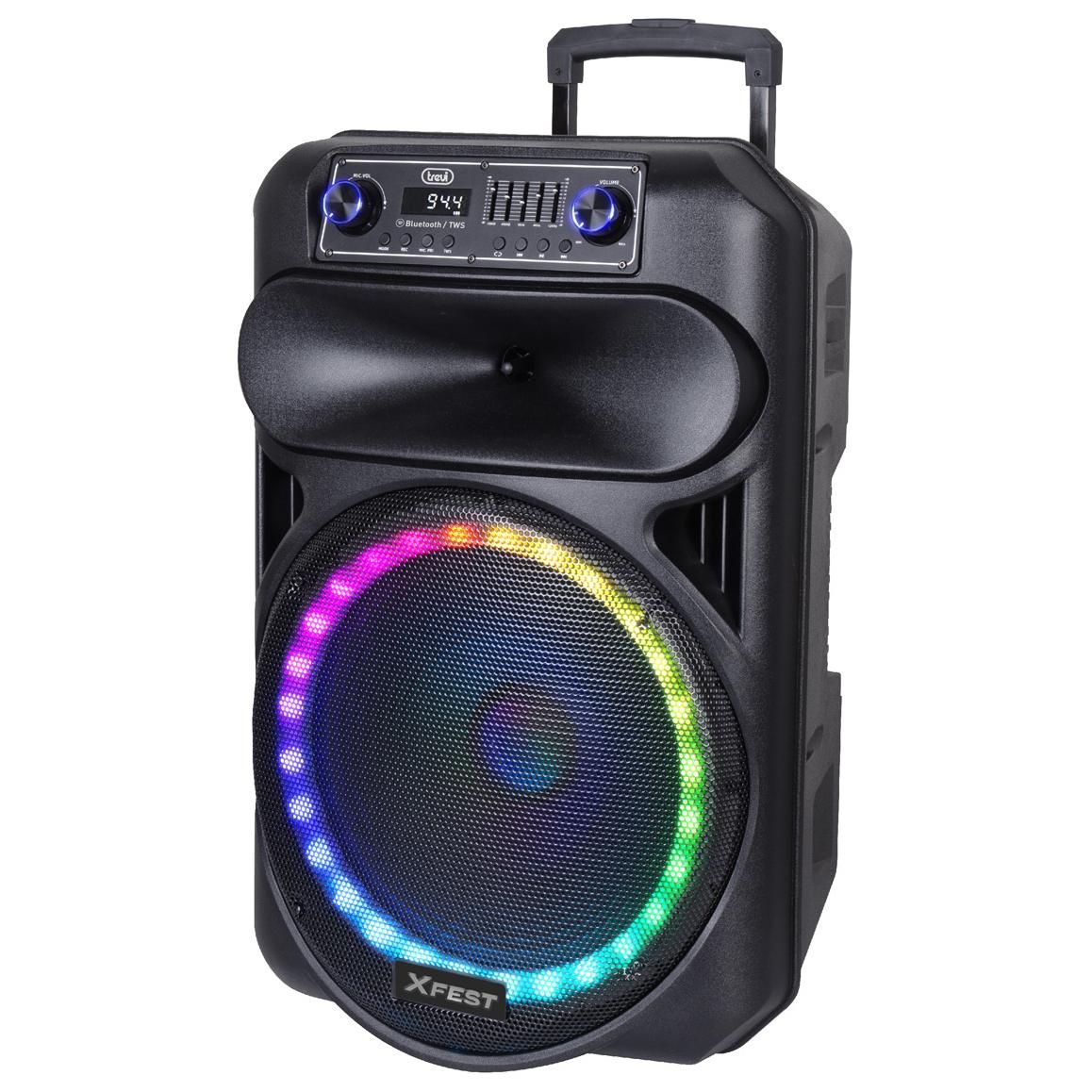 Trevi XF 1560 KB Speaker, 120W, 15" Woofer, Black