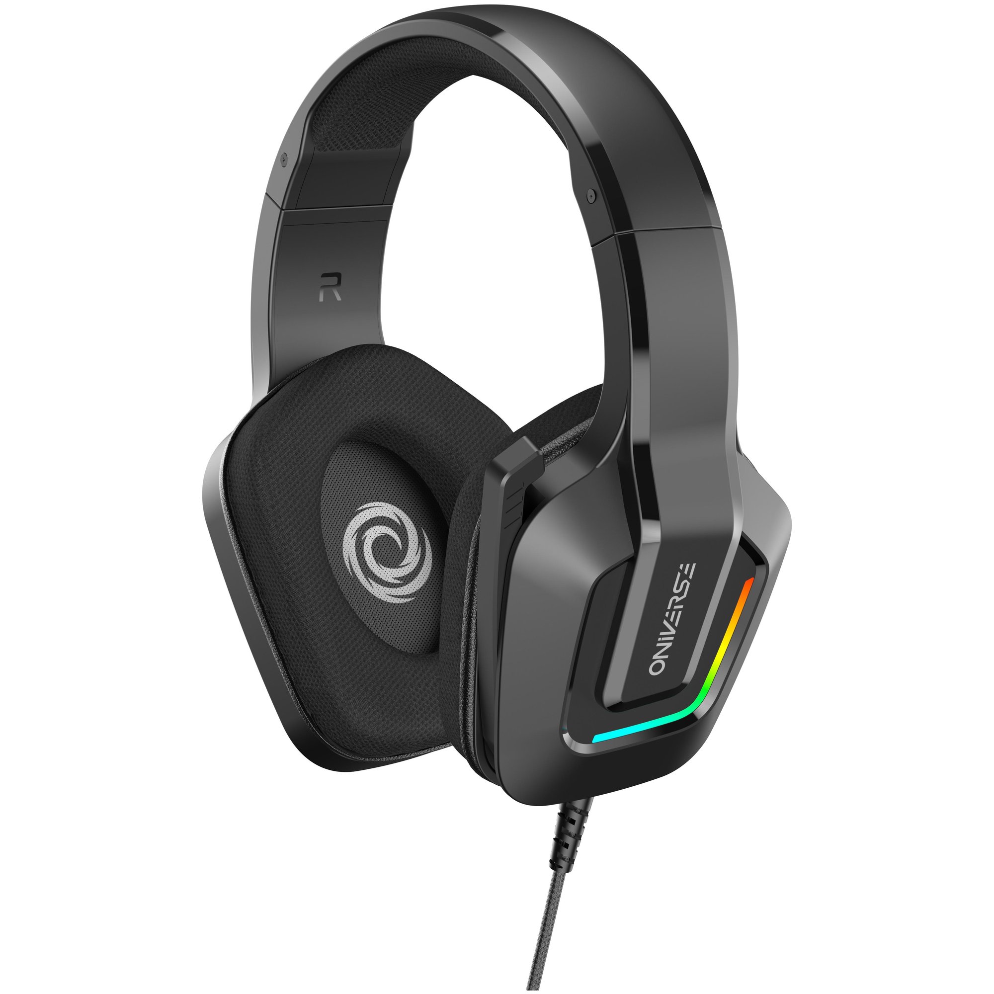ONIVERSE Gaming Headset with LED - Black (MULTI)