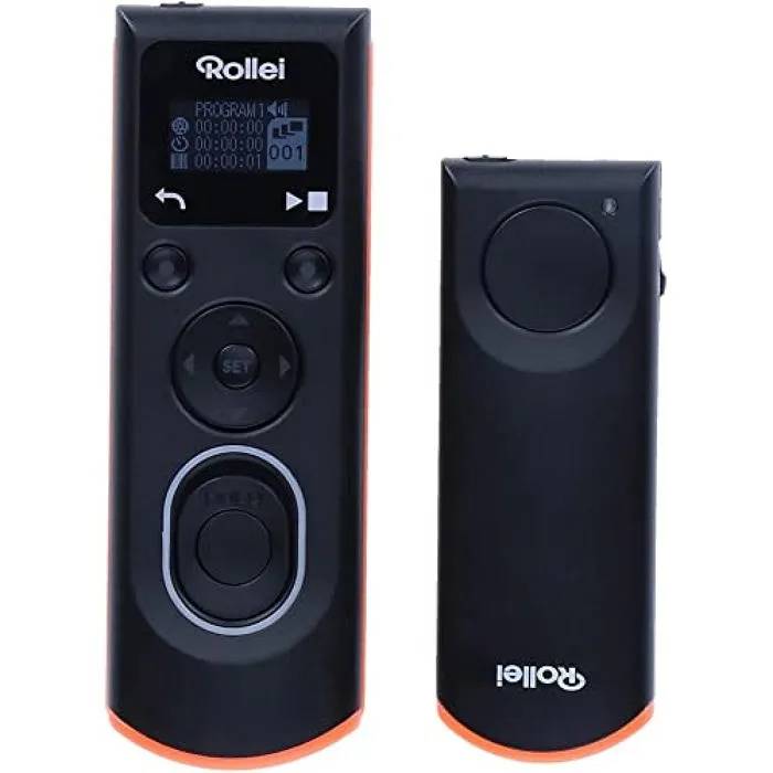 Control remoto Rollei inalámbrico compatible con Sony, compacto y ligero