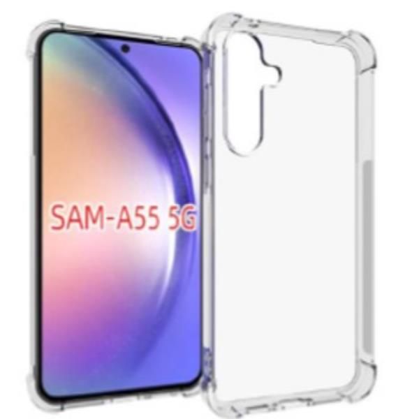 Samsung Galaxy A55 5G Back Case, Transparent