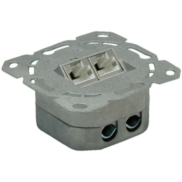 Value Cat. 6a STP Vertical Jack - White