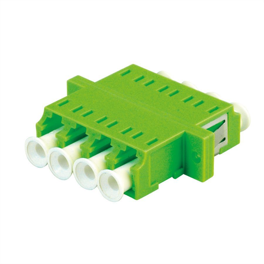 Roline Optical Fiber Adapter LC Green