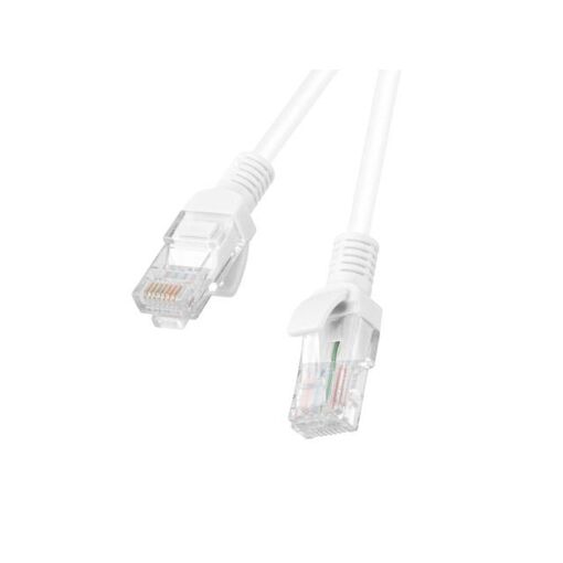 Cable de red Lanberg Cat5e, 5 m, Blanco (U/UTP)