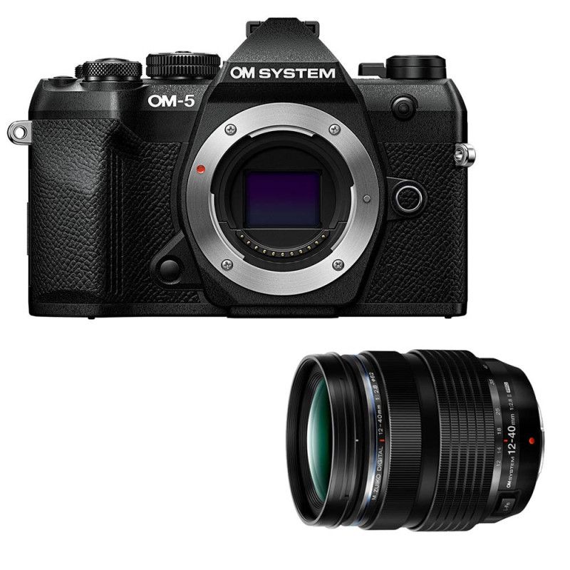 OM System OM-5 Mark II Black + 12-40mm f/2.8 PRO II Lens