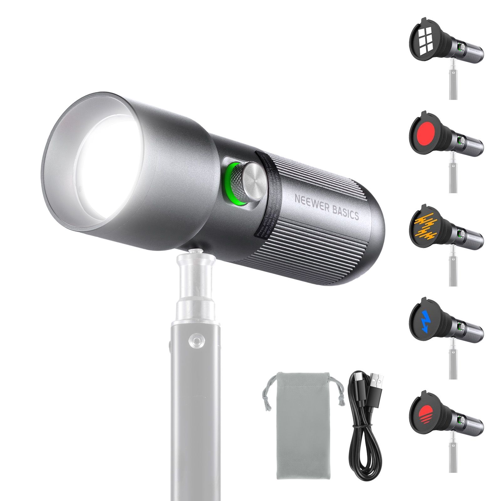 Neewer RGB LED Flashlight
