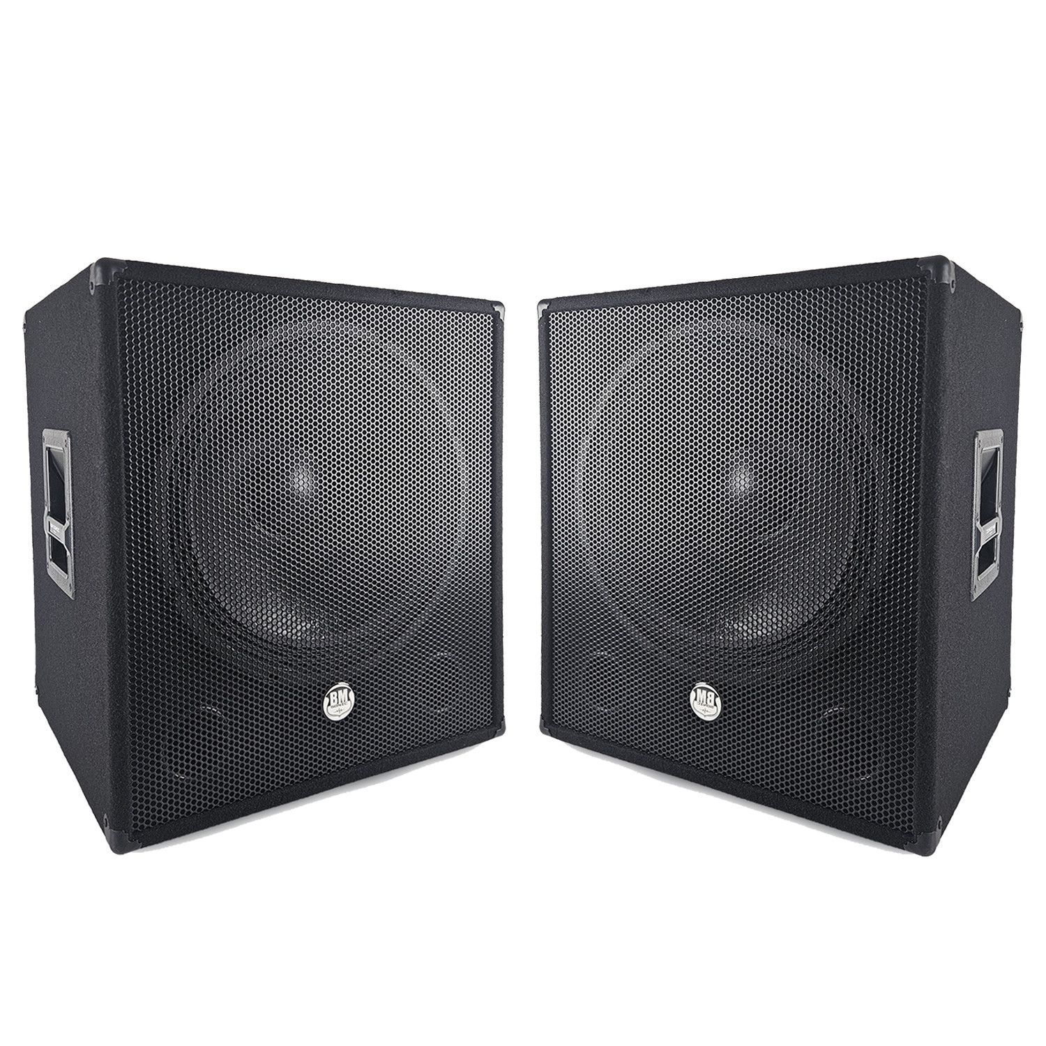 BM SONIC BMS-SUB18-P 18" Passive Subwoofer - 1000W Peak - 46cm Boom - Speakon + Jack 6.3mm + Banana Plug