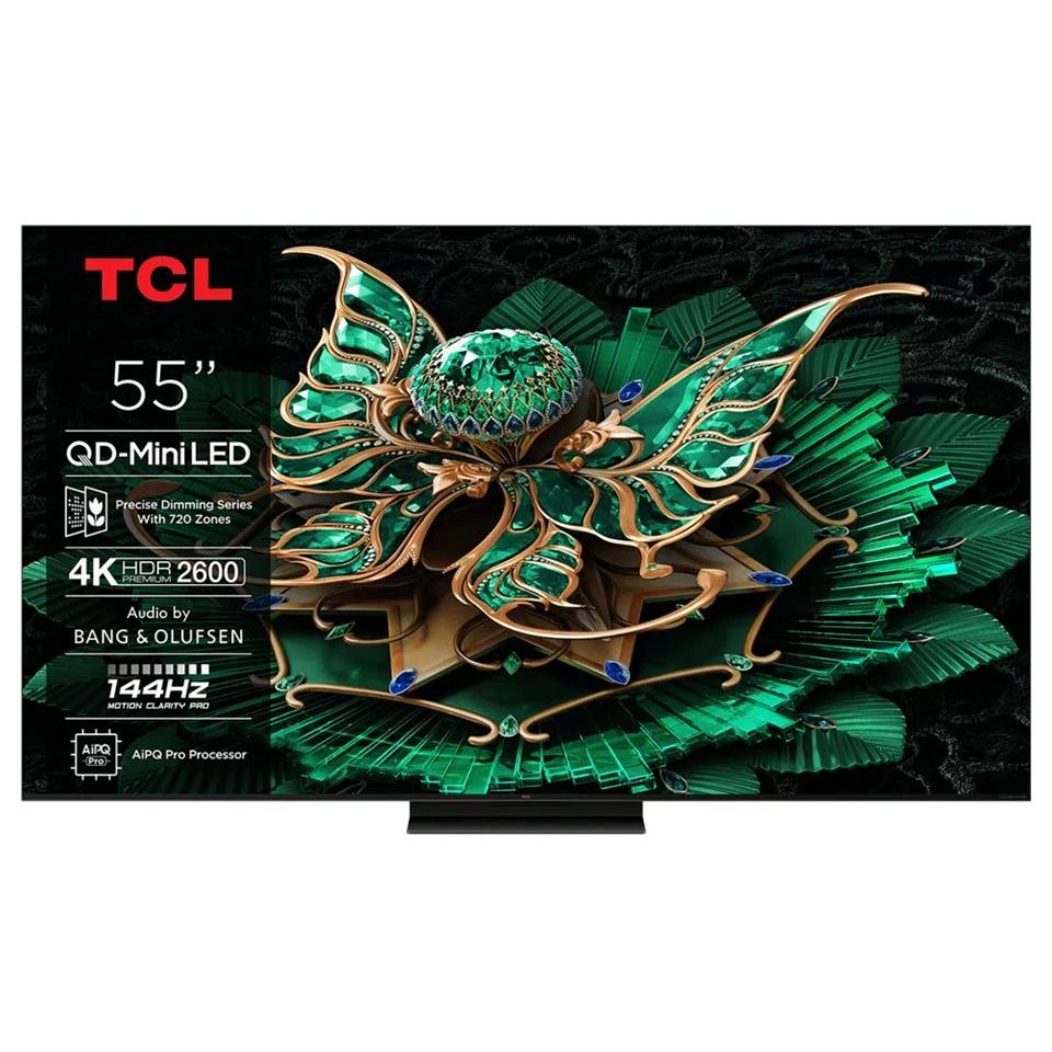 TCL 55C7K - 55" QLED 4K UHD Smart TV with LED Backlight - Aluminium Brush