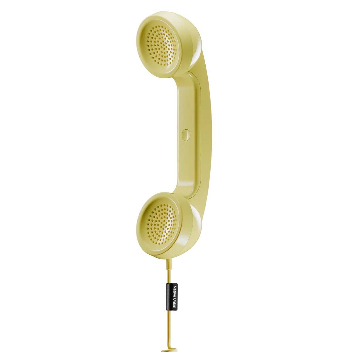 Retro Phone POP USB-C with Microphone - Yellow