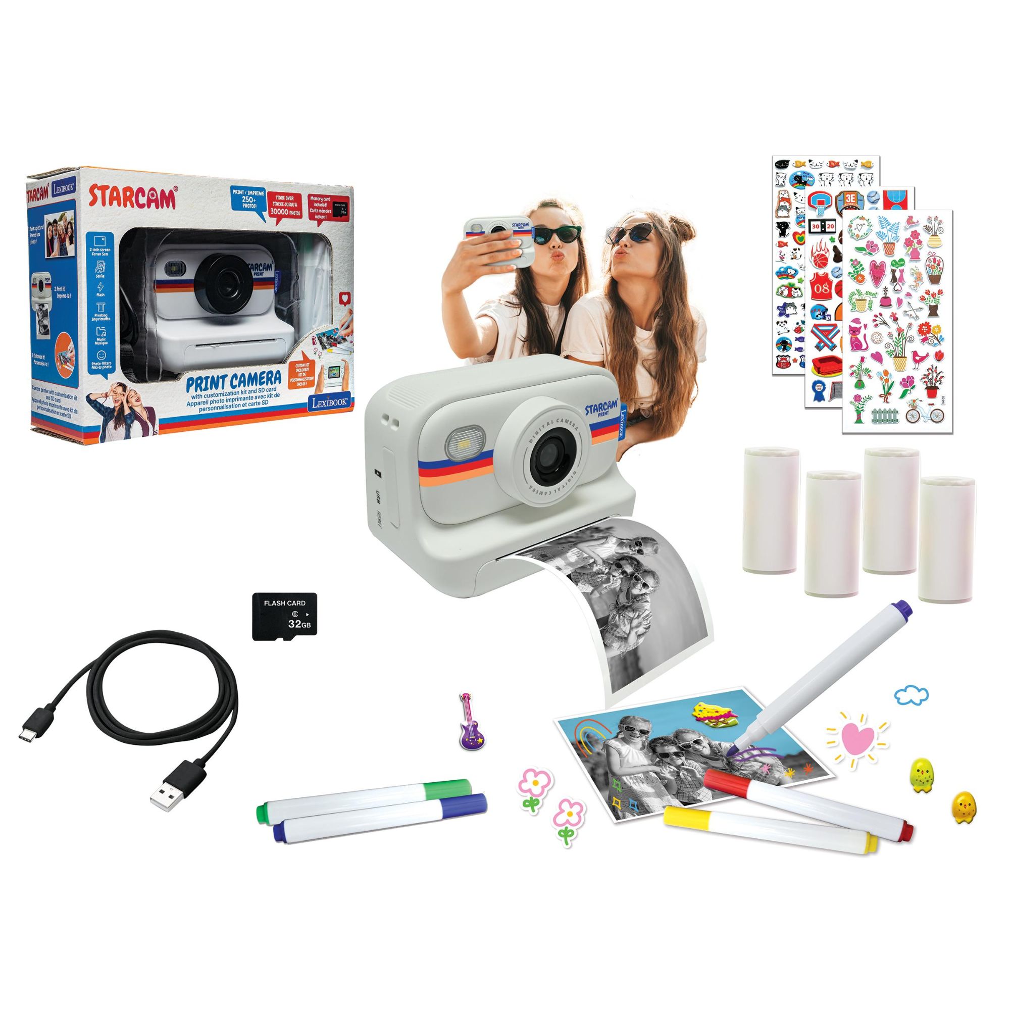 Starcam® Print Instant Camera with 1.3MP Sensor