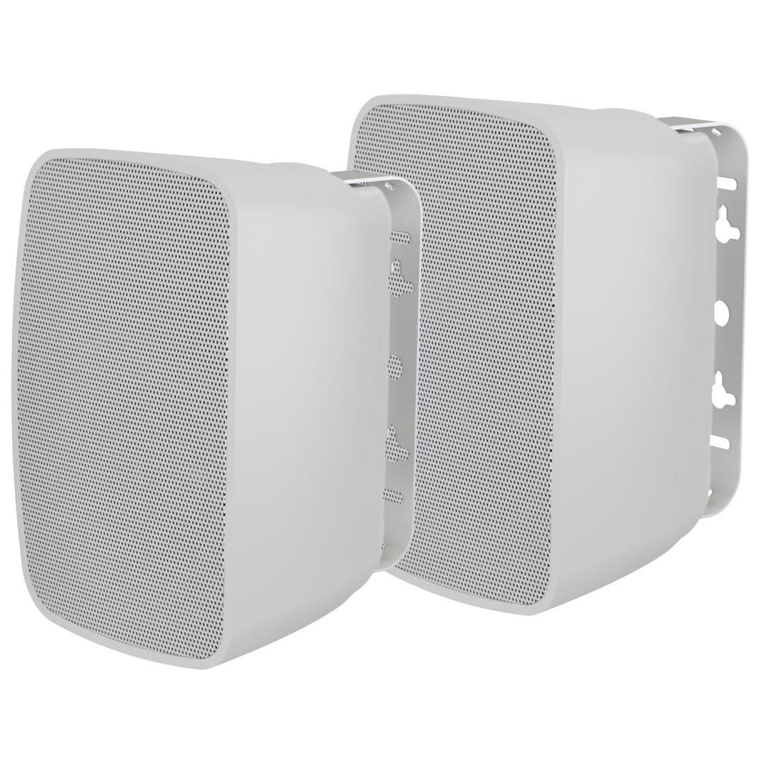 Vision SP-1801 Speakers - Personal Assistant System - 50 Watt - White