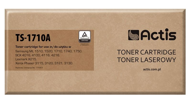 Actis Toner Cartridge TS-1710A, Black, 1 Piece(s), 3000 Pages