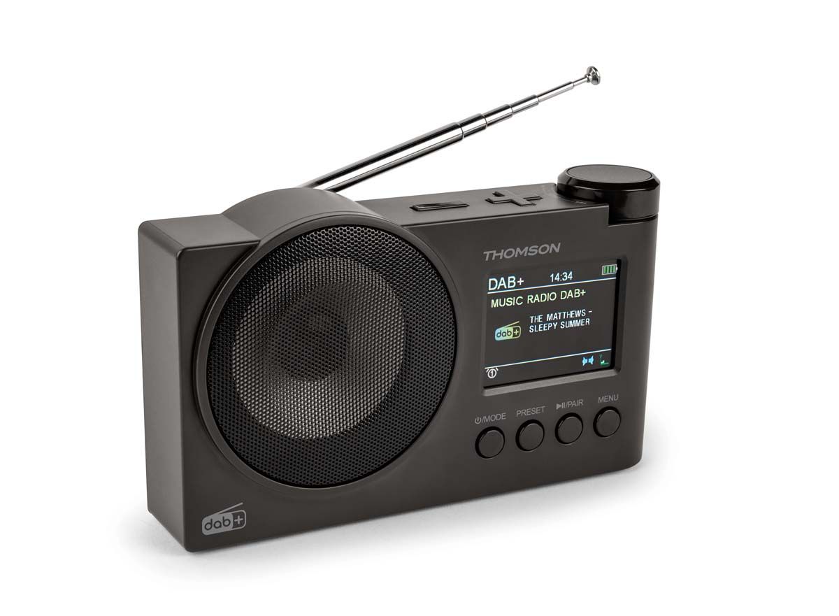 Thomson RT400DABBTBK DAB+ Radio and Bluetooth Speaker