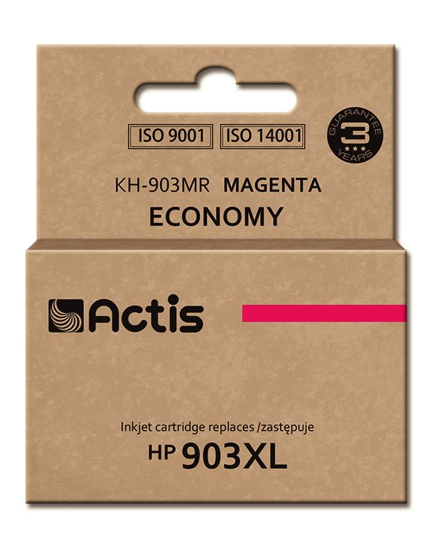 Actis Ink Cartridge KH-903MR (HP 903XL T6M07AE Replacement, Standard, 12ml, Red)