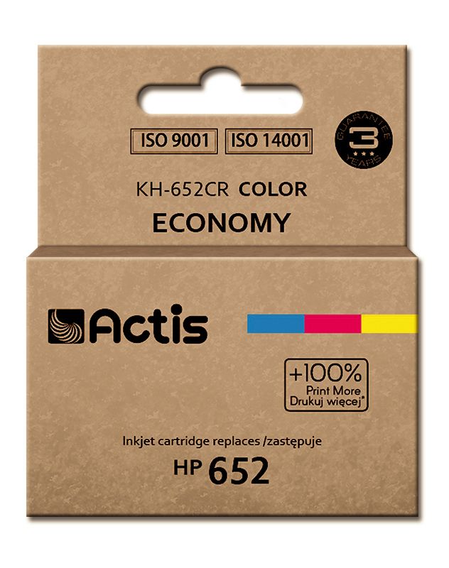 Actis Ink KH-652CR (HP 652 Replacement, Standard, 15ml, Color)