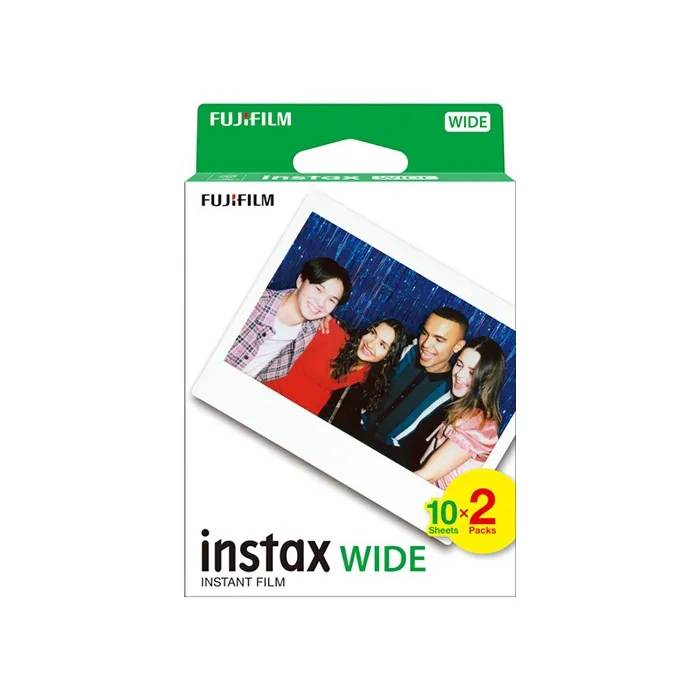 Papel fotográfico instantáneo Fujifilm WIDE BIPACK