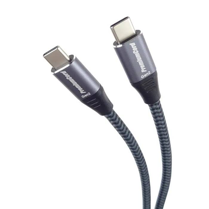 Cable USB 3.2 Tipo-C a Tipo-C - Premiumcord ku31cr05 - 20 Gbps - Carga 60W