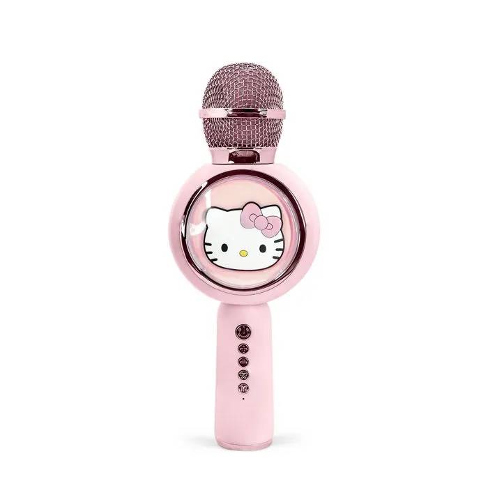Hello Kitty PopSing Microphone with LED Lights - Pink