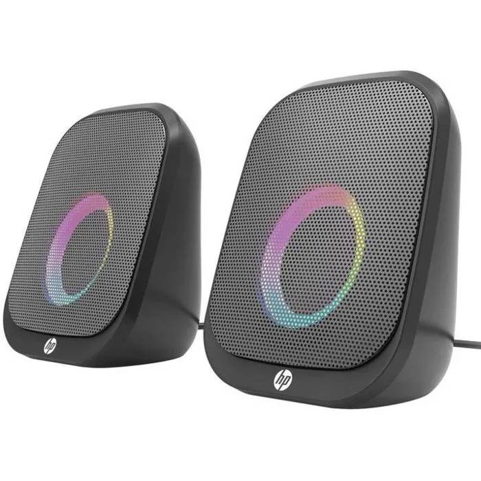 Haut-parleurs HP DHS-2113 - 2.0, 6 W, Noir
