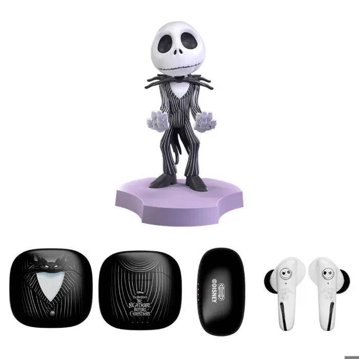 Casques audio sans fil EXQUISITE GAMING - Disney Jack - Violet - Annulation du bruit - Intra-auriculaires