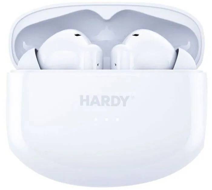 3MK Hardy LifePods Pro Bluetooth Headphones with ANC and 6.5-hour Battery - White