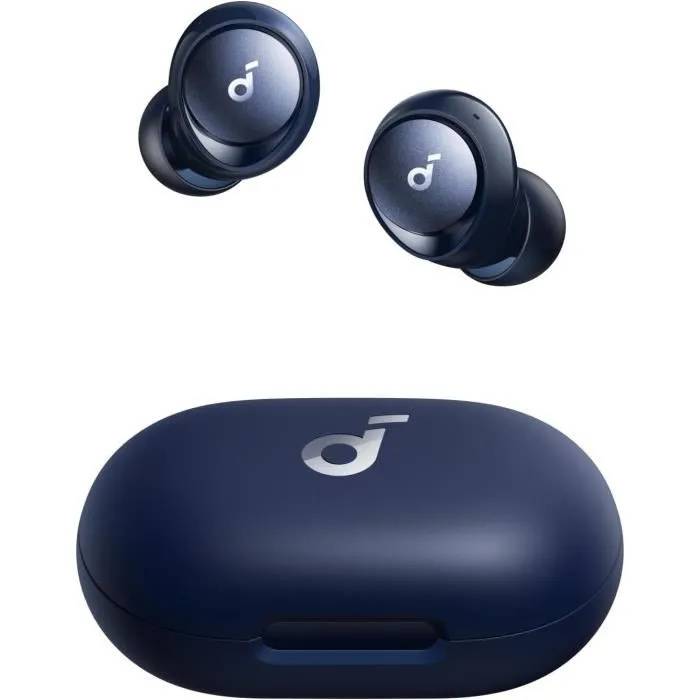 Soundcore by Anker Space A40 Bluetooth Earbuds - 98% Noise Cancellation, 50h Battery Life, Hi-Res LDAC Sound