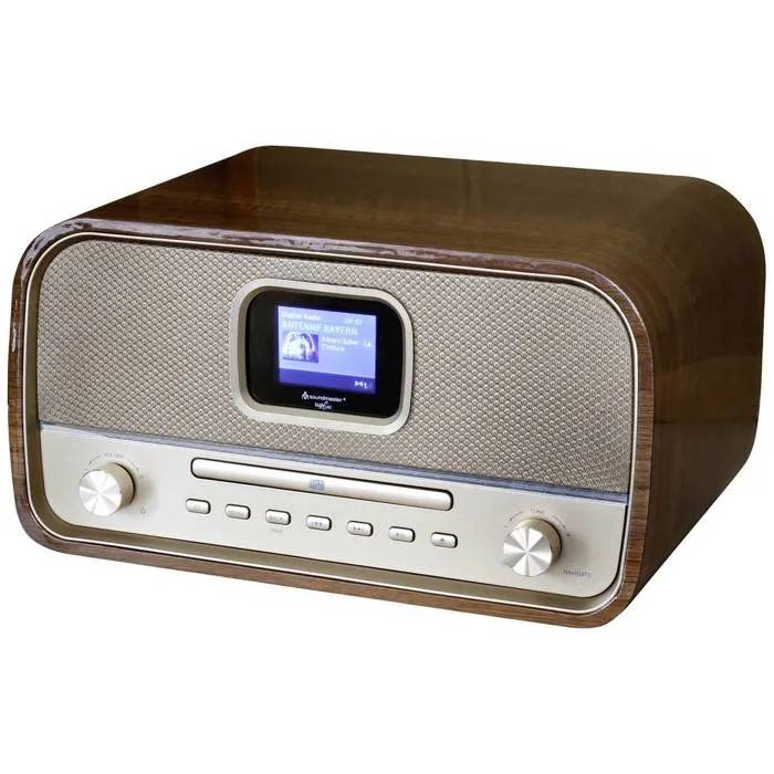 Soundmaster Table Radio DAB970BR1 (DAB+, FM, AUX, Bluetooth, CD, USB Battery Charging, Remote Control)