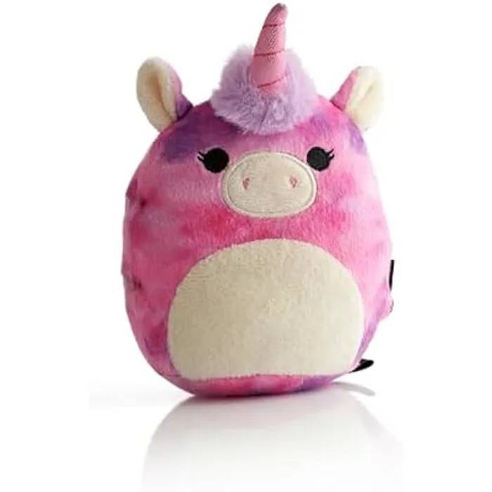 Portable Speaker - SQUISHMALLOWS - Lola the Unicorn - Bluetooth 33ft - Built-in Microphone - 8hr Battery Life