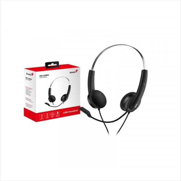 Micrófono de diadema USB Genius HS 220U