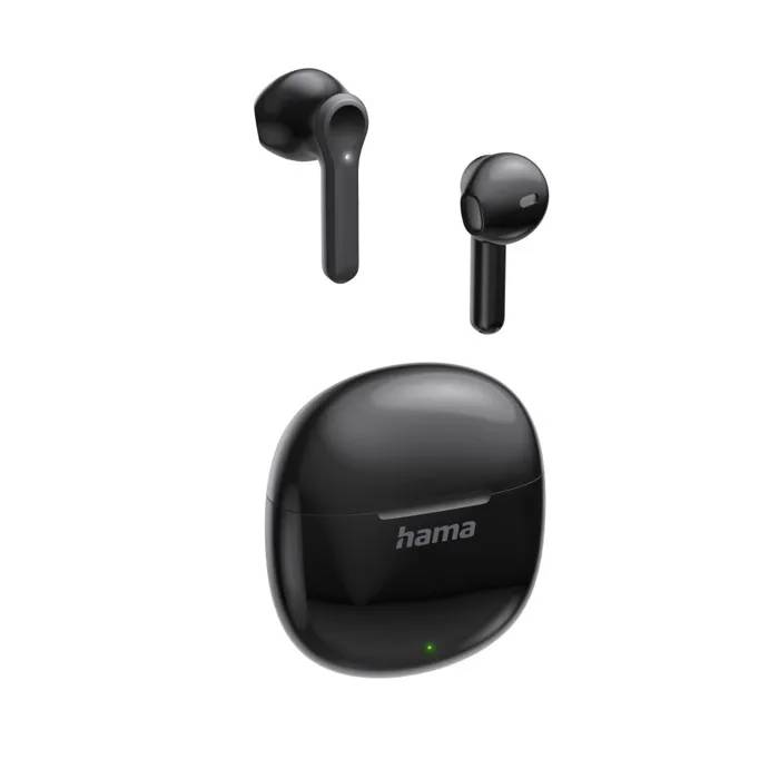 Hama Action One Bluetooth Earbuds, True Wireless, Black