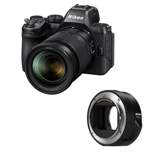 Nikon Z5 II + Nikkor Z 24-70mm f/4 S Lens + FTZ II Adapter + 3 Year Warranty