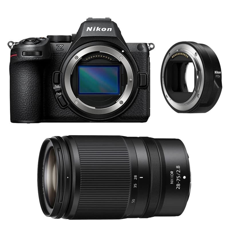 Nikon Z5 II + Lente Nikkor Z 28-75mm f/2.8 + Adaptador FTZ II