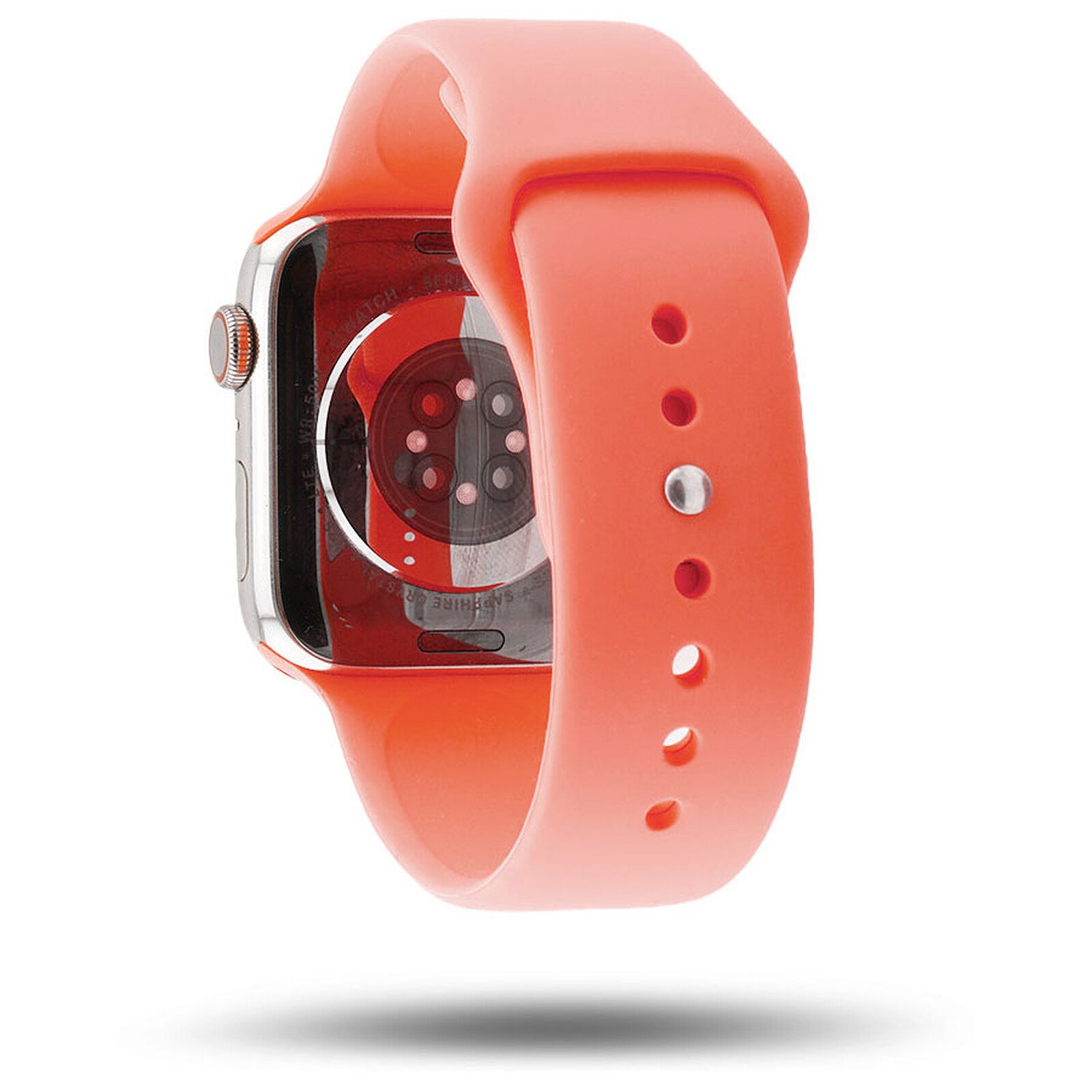 Band Band Sport Bracelet Fluoroelastomer Tangerine 42 mm