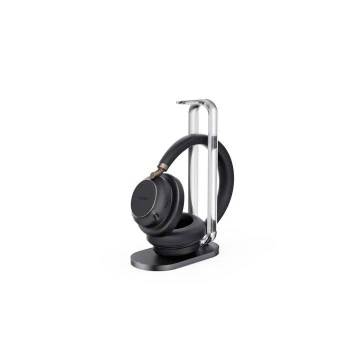 Yealink BH76 Plus Wireless Headset - ANC, Bluetooth, Charging Stand - Black