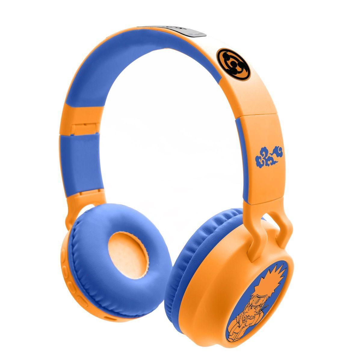Lexibook Naruto Foldable Bluetooth & Wired Headphone with Volume Limit