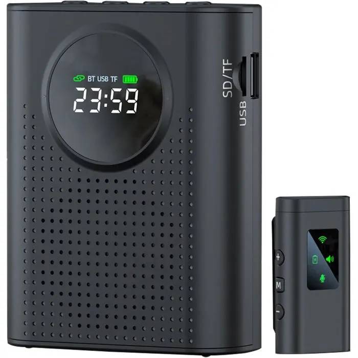 UNDERSCORE Portable Voice Amplifier - Micro Lavalier - Bluetooth 5.0 - 10W - 2600mAh