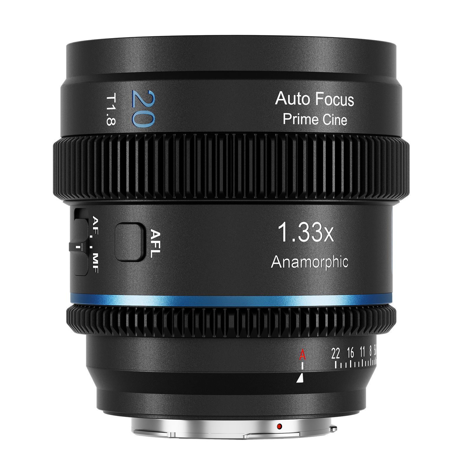 Sirui 20mm T1.8 1.33X Anamorphic Lens for MFT Mount Cameras