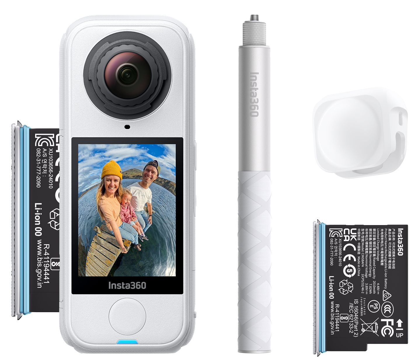 INSTA360 X4 Air Camera Arctic White Bundle