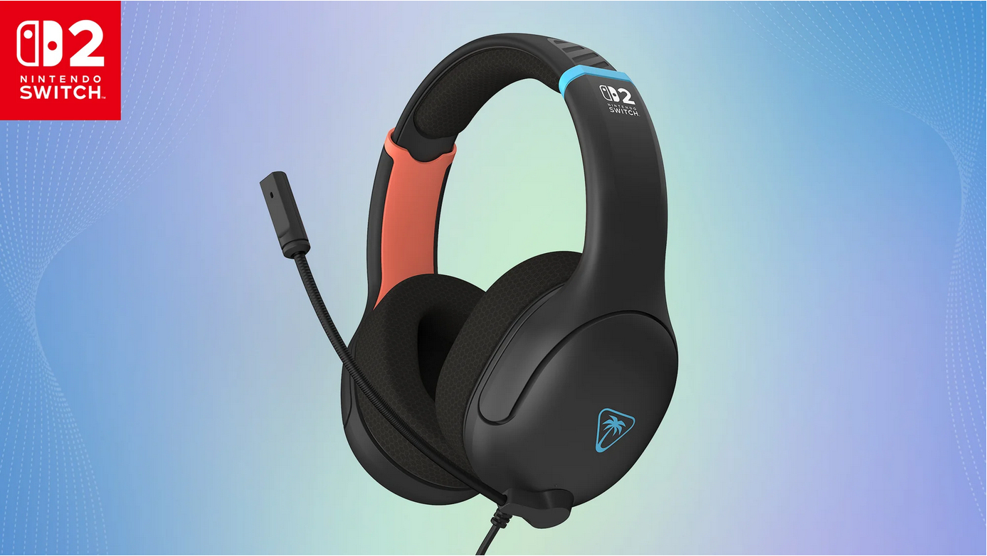 Auriculares de juego con cable Turtle Beach Airlite Fit Negro Antracita (Con licencia oficial de Nintendo para Nintendo Switch 2, Nintendo Switch Lite y Nintendo Switch OLED)